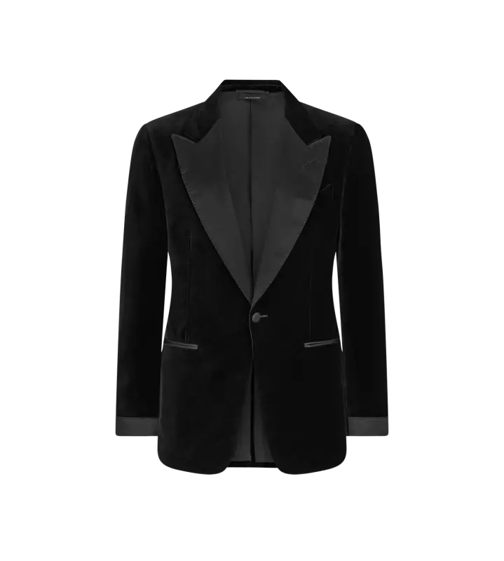 LIGHT VELVET SHELTON COCKTAIL JACKET BLACK online
